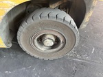 Chassis Lift with Left Rear Tire