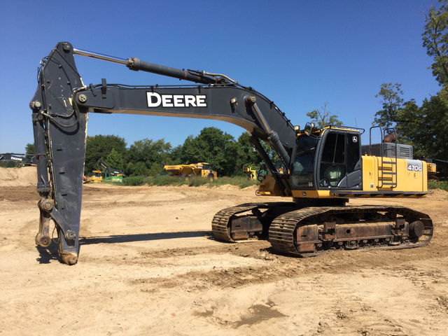 2015 John Deere 470G LC Track Excavator