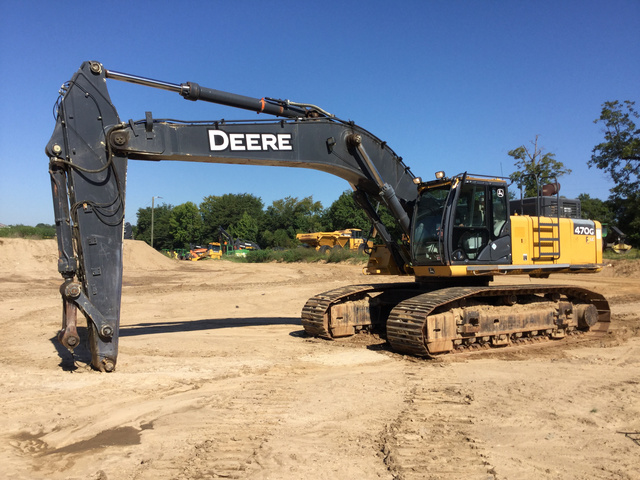 2015 John Deere 470G LC Track Excavator
