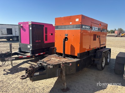 Whisperwatt DCA125SSJU 72 kW Mobile Generator Set (Inoperable)
