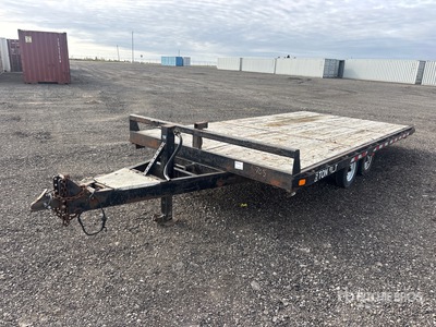 2011 18 ft T/A Flatbed Trailer