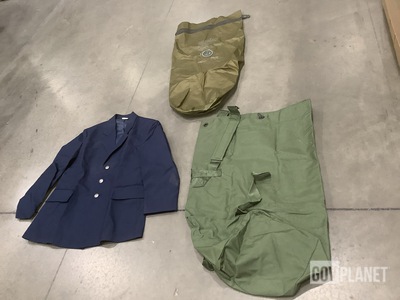 (59) Duffel Bags, (95) Clothing Bags, (39) Men’s Coats & Assorted Items