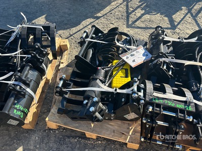 Quantity of (7) 2026 AGT 12EX-SET7 Mini Excavator Attachment Set (Unused)