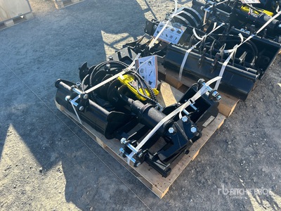 Quantity of (7) 2026 AGT 12EX-SET7 Mini Excavator Attachment Set (Unused)