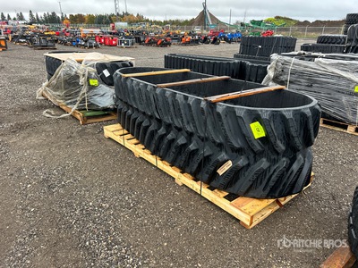 Quantity of (2) 30" Rubber Tracks (Unused) - Fits Case Quadtrac 9300 9370 9380 9390