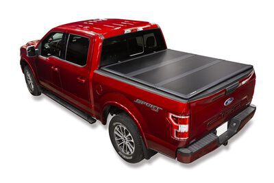 Leer FOLDITUP Low-Profile, Easy On/Off, Hard Tri-Fold Truck Bed Tonneau Cover Divers  (Unused)