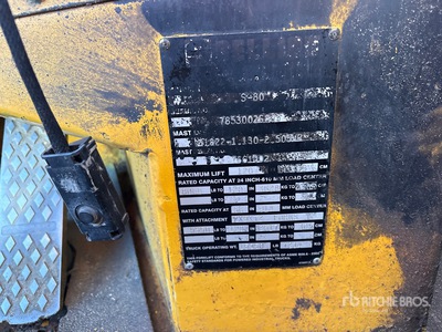 2013 Sellick S-80 8000 lb Carretilla Elevadora