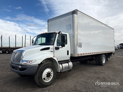 2022 International MV 607 4x2 Freight Van Truck
