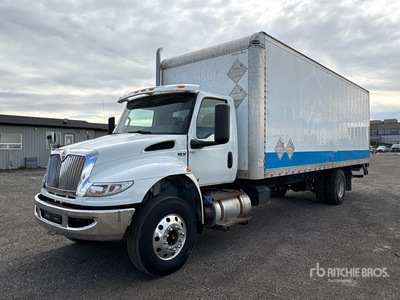 2019 International MV607 4x2 Freight Van Truck