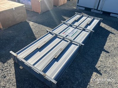 Quantity of (200) 2026 KJ K0310 Galvalume Corrugated Steel Panels (Unused)