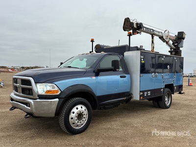 2012 Ram 5500 4x4 Service Truck
