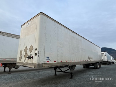 2007 Hyundai 53 ft x 102 in T/A Remolque de furgoneta