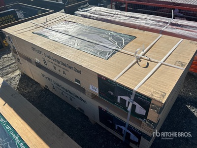 2026 KJ K3325 Double Garage Metal Szopa (Unused)