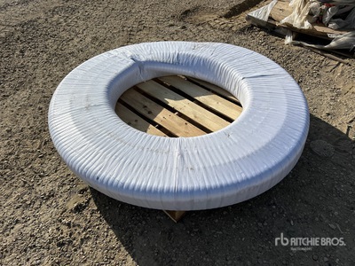 Quantity of 100 ft Coil of 3 in Blue Petroleum Hose