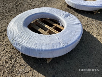 Quantity of 100 ft Coil of 3 in Blue Petroleum Hose