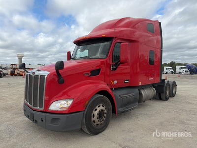 2022 Peterbilt 579 6x4 Cabeza Tractora Cabina Dormitorio