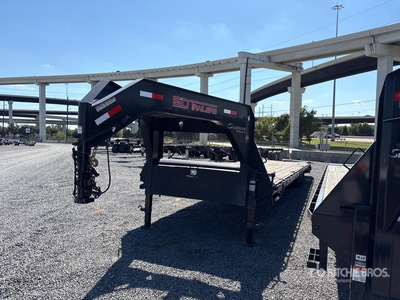 2026 ED Trailers 40 ft T/A Gooseneck Remorque pour équipement