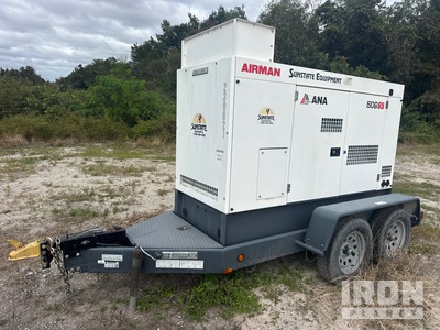 2022 Airman SDG65S-8E1 56kW Towable Generator Set