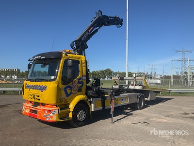 2016 Renault Midlum 4x2 Crane Tow Truck