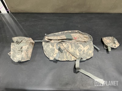 (41) Hand Grenade Pouches, (48) Waist Packs & Assorted Items