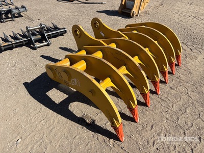 65 in Excavator Rake