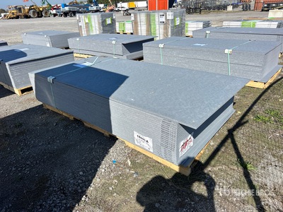 Quantity of (25) 4 ft x 8 ft LDPE 18mm Plastic Sheets (Unused)