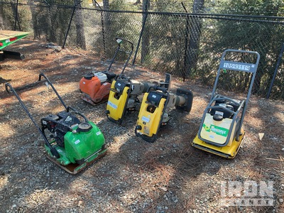 Quantity of (2 ) Jumping Jack Tampers & (3) Vibratory Plate Compactors