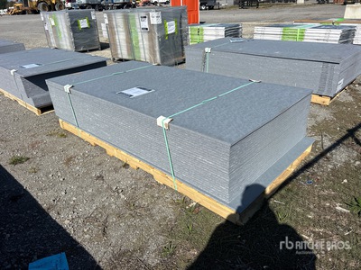Quantity of (25) 4 ft x 8 ft LDPE 18mm Plastic Sheets (Unused)