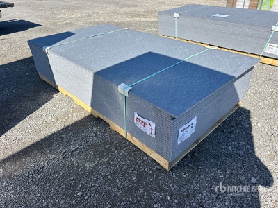 Quantity of (25) 4 ft x 8 ft LDPE 18mm Plastic Sheets (Unused)