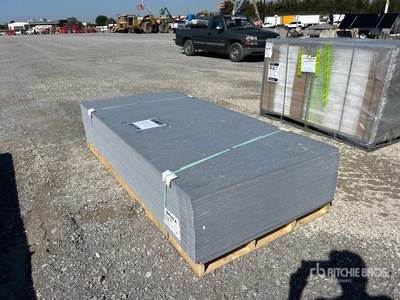 Quantity of (25) 4 ft x 8 ft LDPE 18mm Plastic Sheets (Unused)