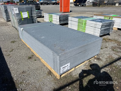 Quantity of (25) 4 ft x 8 ft LDPE 18mm Plastic Sheets (Unused)