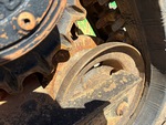 Undercarriage with Rear idler wear