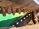 Undercarriage with Rubber Belt Drive Lugs