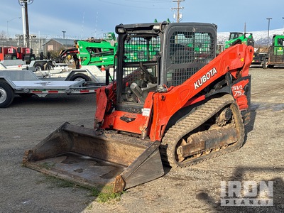 2018 Kubota SVL75-2 Two-Speed Compact Track Loader