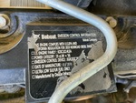 Engine with Emission Label