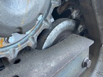 Undercarriage with Rear idler wear