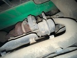 Engine with Exhaust System