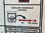 Control Station with Auxiliary Hydraulic Control