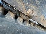 Undercarriage with Left Track Rollers