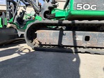 Undercarriage with Left Track Tensioner