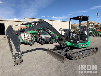 2018 John Deere 50G Mini pelle hydraulique