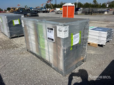 Quantity of (38) 6 ft x 36 in Trex Enhance Railing Panels (Black) (Unused)