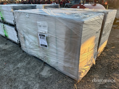 Quantity of (38) 6' x 36 in Trex Enhance Steel Railing Panels (Black) (Unused)