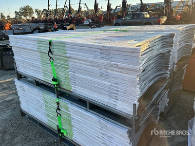 Quantity of (19) 6'x 36 in Trex Enhance Steel Railing Panels (Charcoal Black) (Unused)