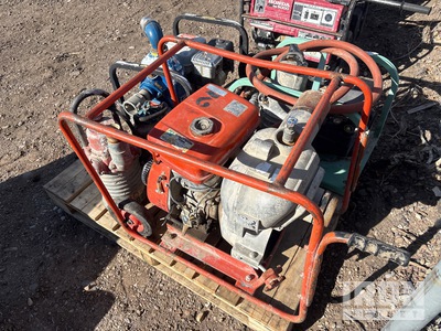 Quantity of (6) 3 submersible pumps, 3 mud pumps