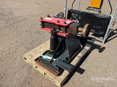 45 in Skid Steer Post Driver