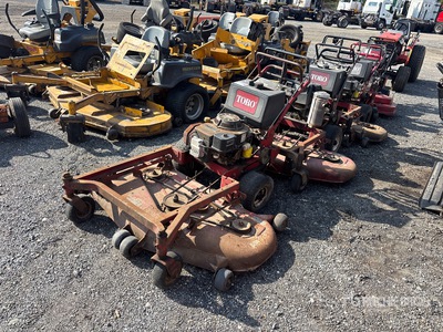 Quantity of (4) Toro 4x2 Walk-Behind Misc toro mowers Lawn Mower