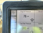 Control Station with Engine Oil Pressure