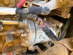 Motor with A/C Compressor