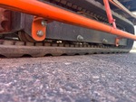 Undercarriage with Left Track Rollers